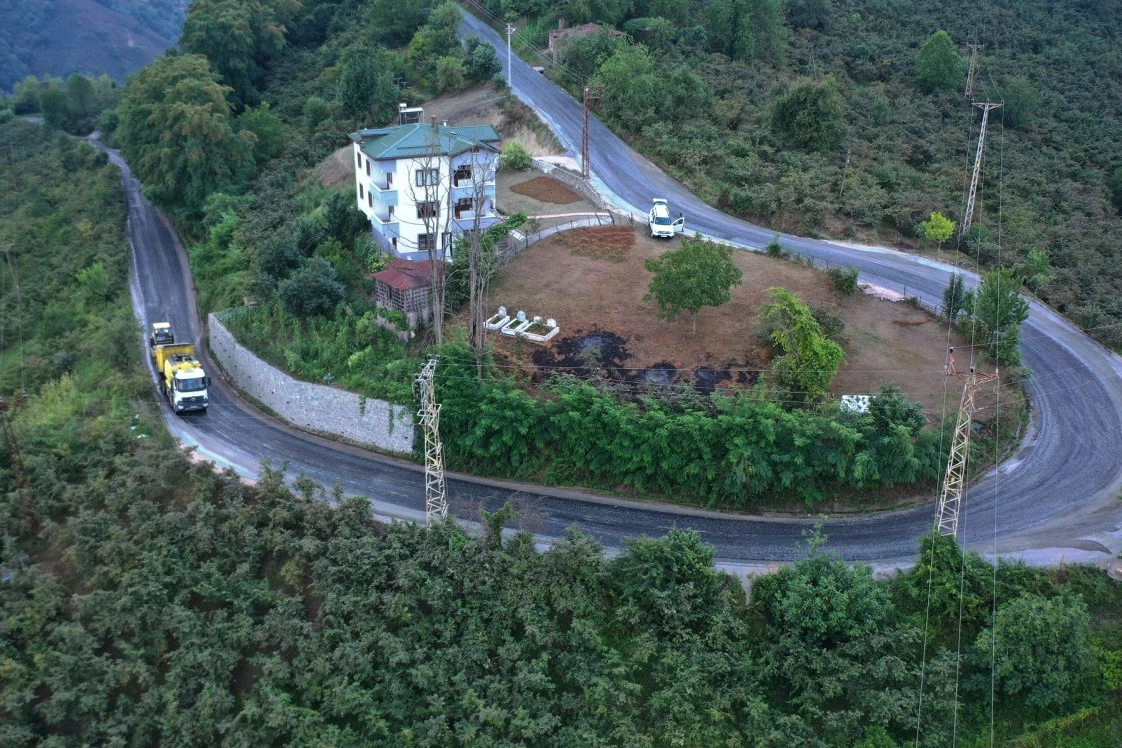 Ordu’da Mahalle Yoluna Konforlu Ulaşım