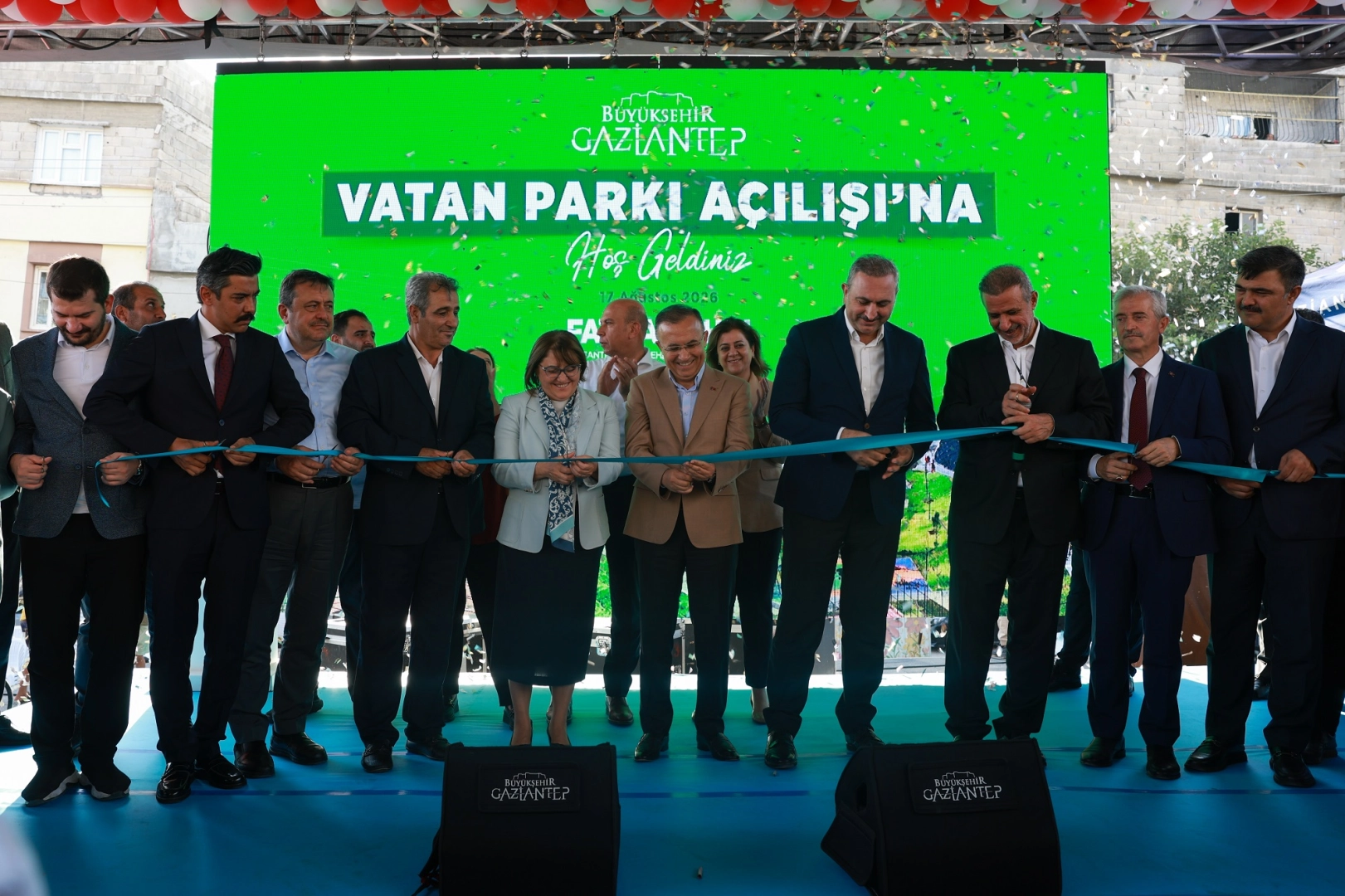 Gaziantep'in çehresini değiştirecek yeni park açıldı
