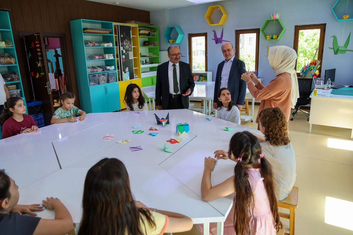 Konya Selçuklu'da Kaymakam Candan'dan öğrenme ortamlarına inceleme