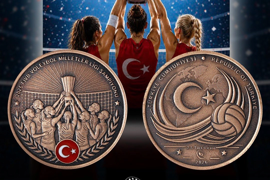 Voleybol Milletler Ligi şampiyonluğu için hatıra para satışa çıkıyor
