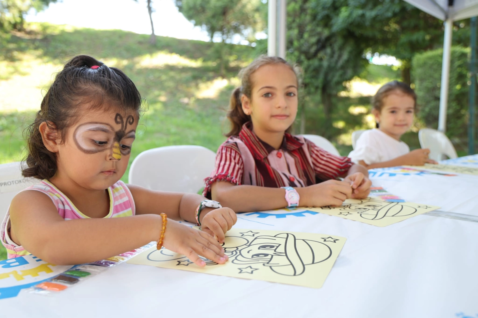 Kocaeli Gebze’de “Atölyem Parkta” çocuklarla buluştu