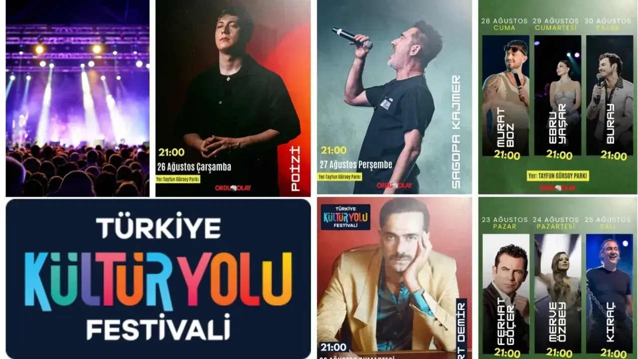 Ordu’da Kültür Ve Sanat Dolu 9 Gün Başlıyor