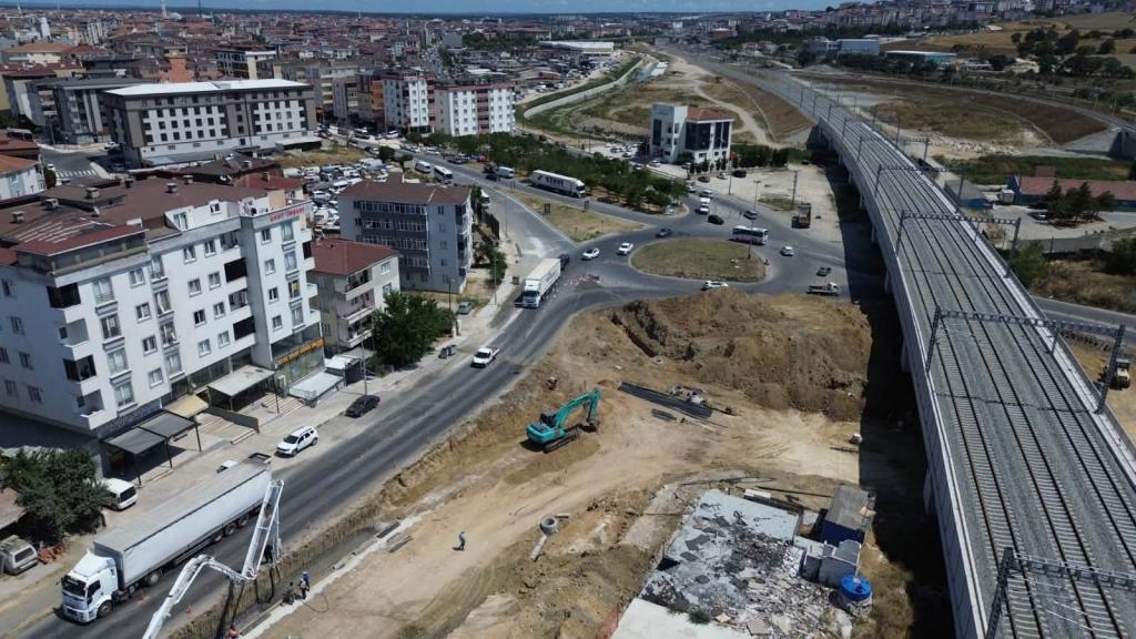 Tekirdağ’da Çerkezköy Ulaşımına Kapsamlı Kavşak ve Yol Düzenlemesi