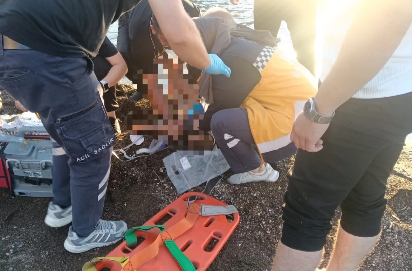 Fatsa Sahilinde Korku Dolu Anlar: 4 Yaşındaki Çocuk Boğulma Tehlikesi Geçirdi
