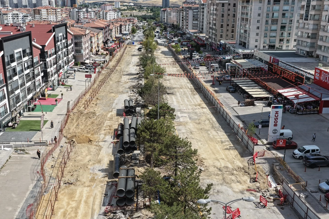Dikimevi-Natoyolu hattı tüm hızıyla ilerliyor