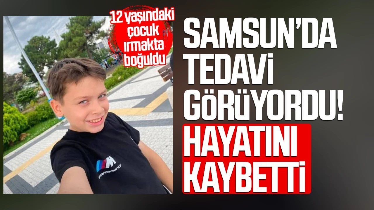 Kabataş’ta Irmakta Boğulma Tehlikesi Geçiren 12 Yaşındaki Çocuktan Acı Haber