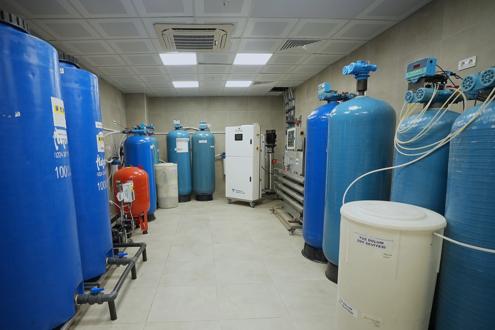 Diyalizde su tasarrufu için örnek proje... İlk ayda 46 bin litre su kurtarıldı