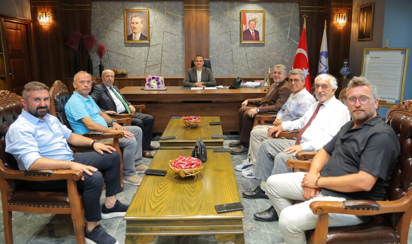 Alper Argan ve ÜSTP Heyetinden Başkan Kibar’a Ziyaret