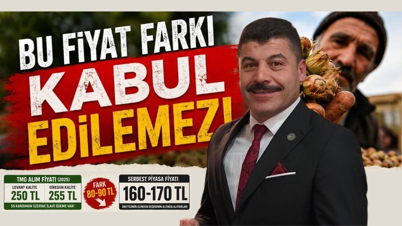 Yeniden Refah Partisi Ünye’den Fındık Fiyatı Tepkisi: “Bu Fark Kabul Edilemez”