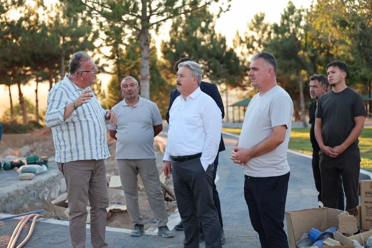 Melikgazi’de Gesi Mesire Alanı Yenileniyor