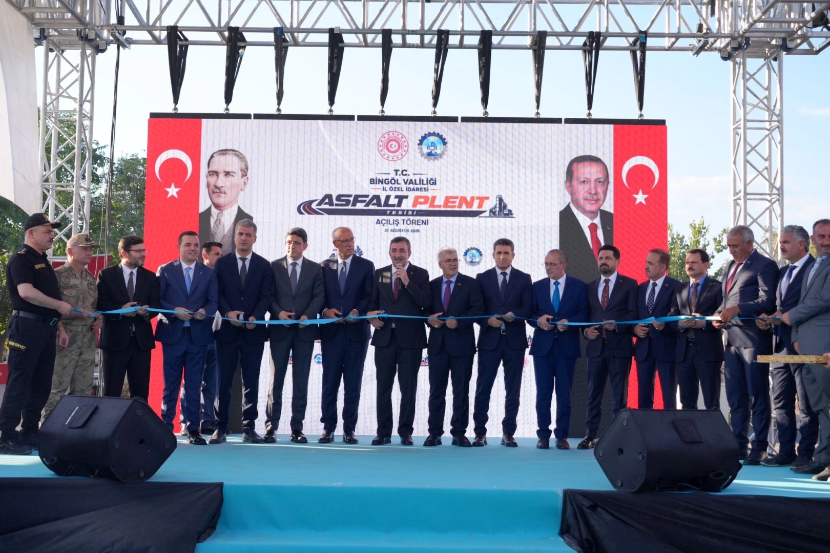 Bingöl’e yeni asfalt plent tesisi kazandırıldı