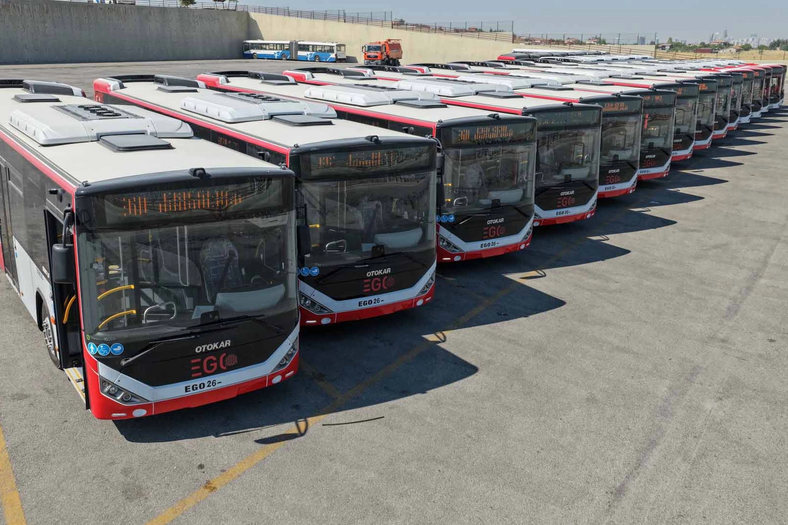 Ankara’da toplu taşımaya 15 yeni otobüs
