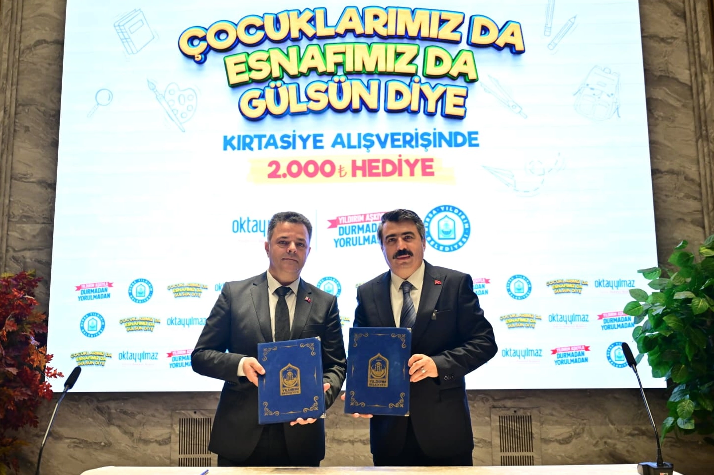 Yıldırım Belediyesi’nden 6 Bin Öğrenciye Kırtasiye Desteği
