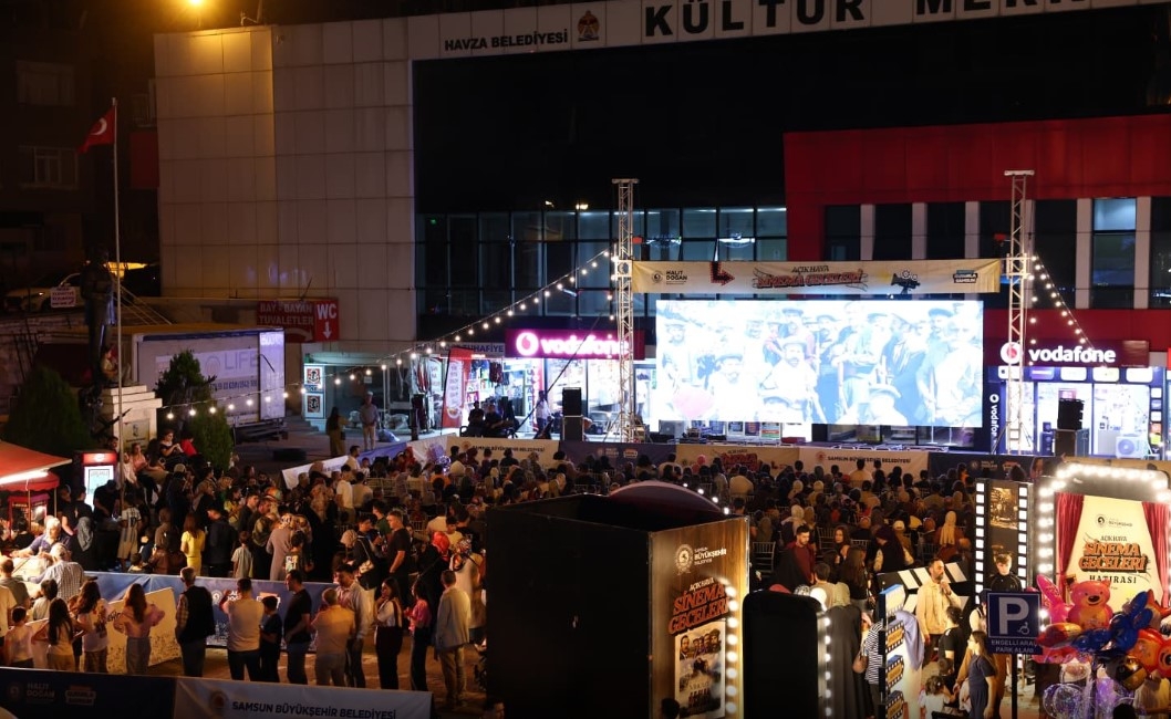 Samsun’da Açık Hava Sinema Geceleri Final Yapıyor