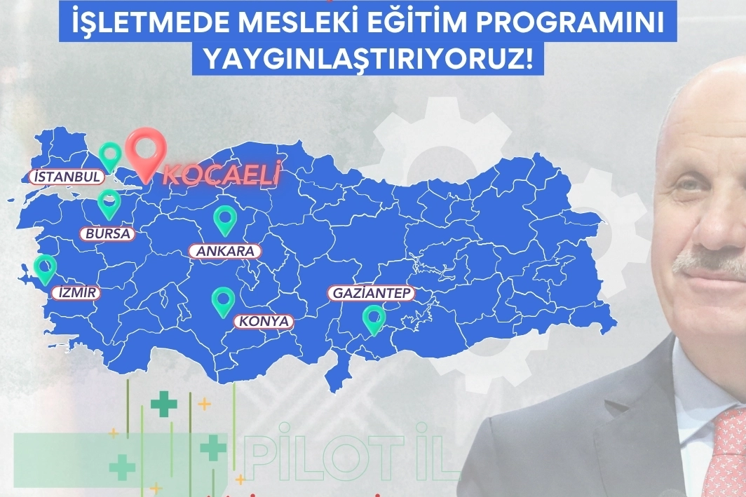 İşletmede mesleki eğitim programı yaygınlaşıyor...