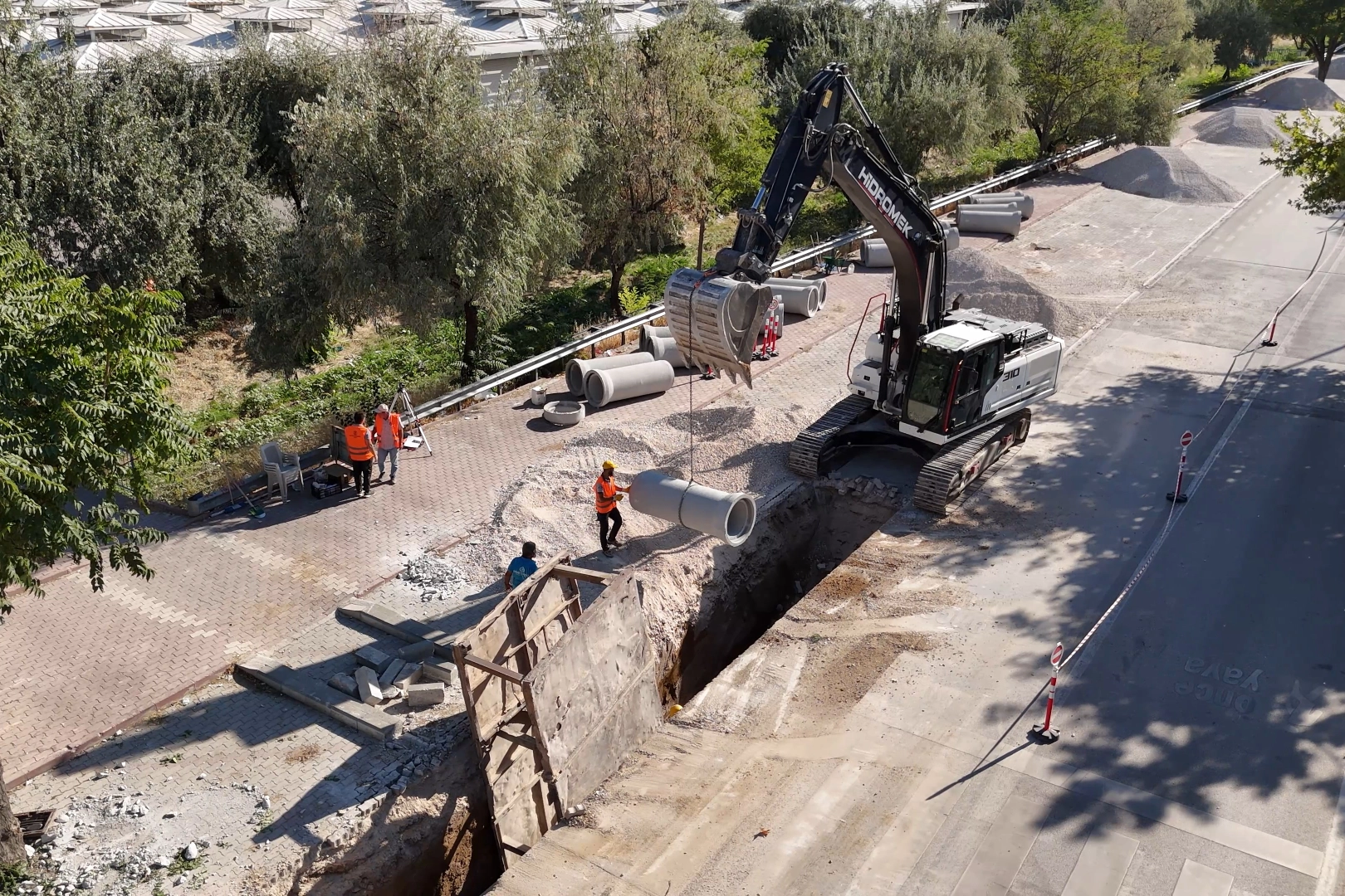 Konya'da taşkınlara karşı altyapı güçlendirmesi