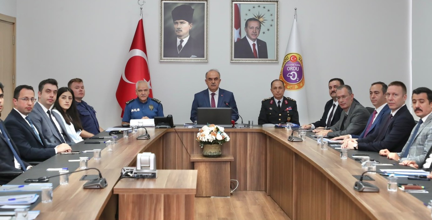 Ordu’da Güvenlik Toplantısında Gündem Yabancılar Ve Düzensiz Göç