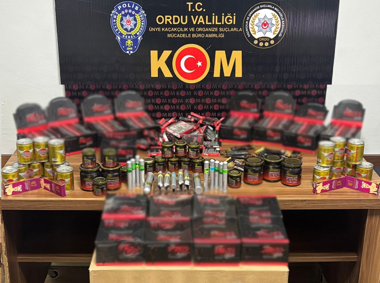 Ordu’da Kaçakçılığa Geçit Yok: Etil Alkol, Tütün Ve Yasaklı Ürünler Ele Geçirildi