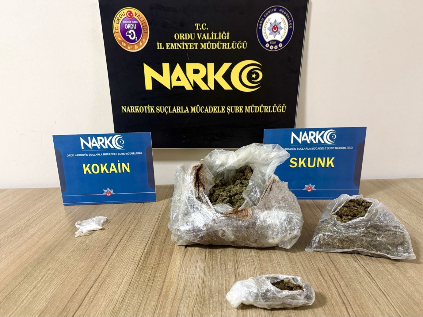 Ordu’da Narkotik Operasyonları: Uyuşturucu Maddeler Ele Geçirildi