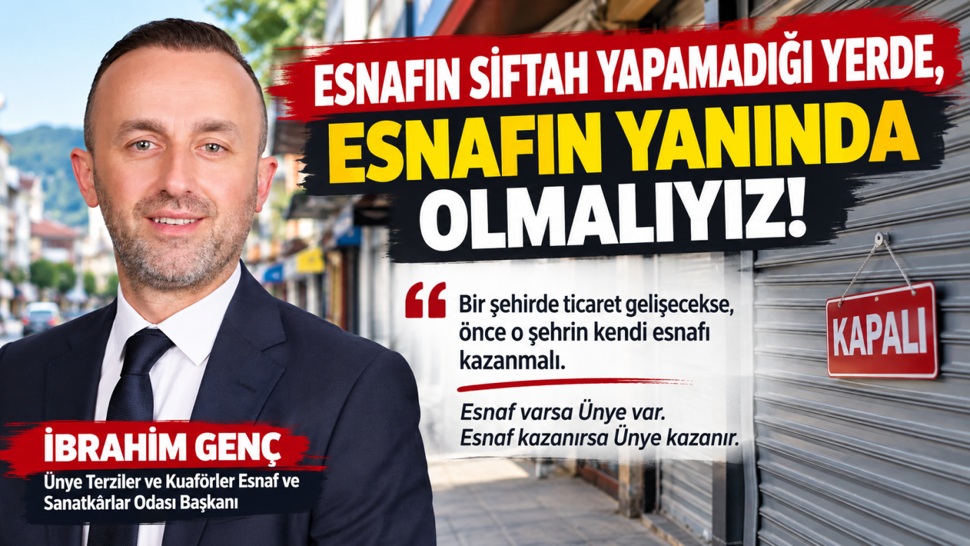 Ünye Esnafından Fuar Tepkisi: “Önce Kendi Esnafımız Kazanmalı”