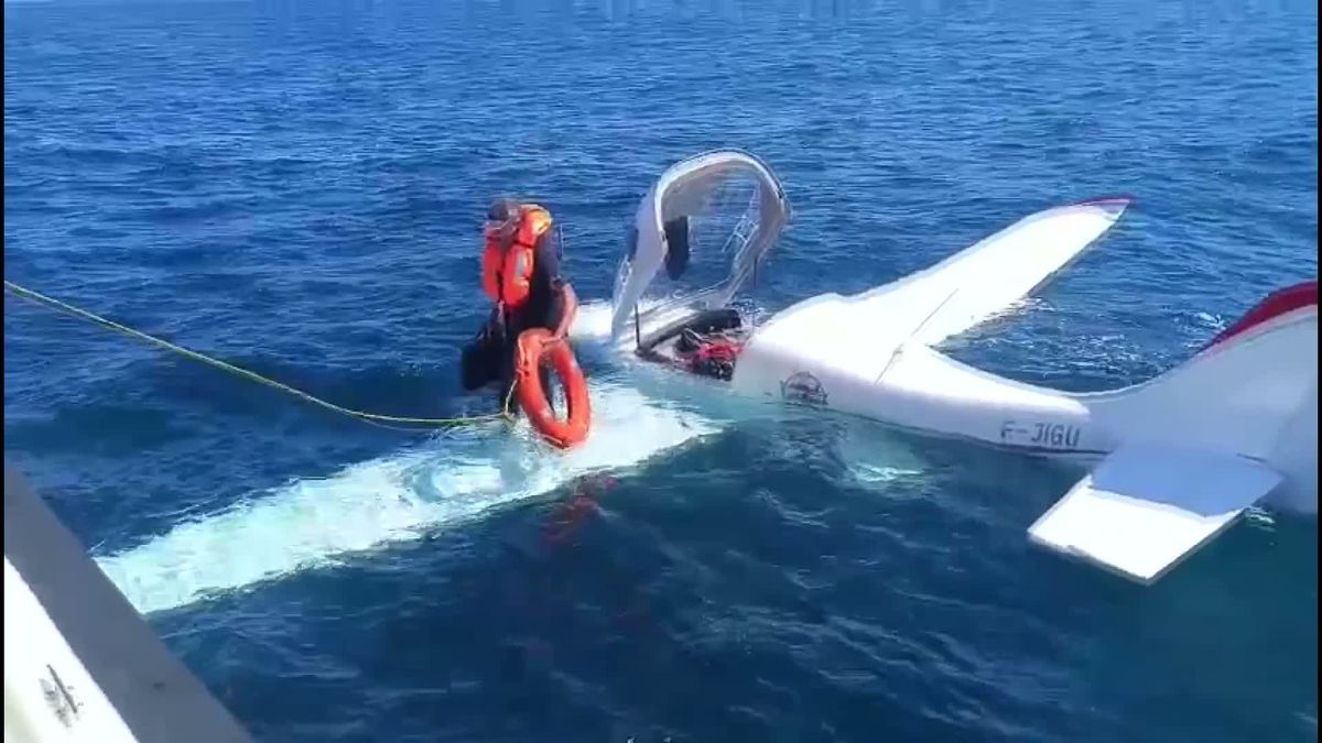 Rize Açıklarında Denize Acil İniş Yapan Uçağın Pilotu Avrupa Sayıştayı’ndan Çıktı