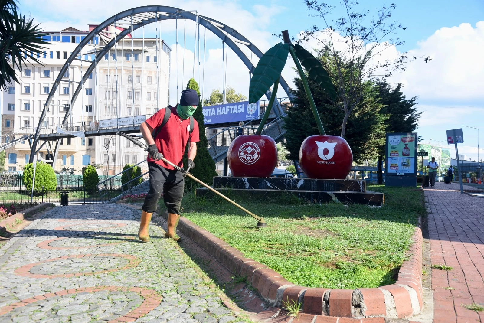 Giresun’da park ve meydanlar yenileniyor