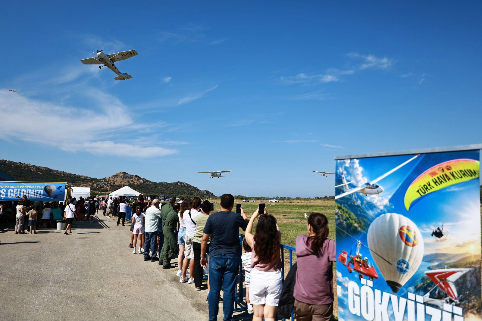 Efes Selçuk’ta THK Havacılık Festivali gökyüzüyle buluşturdu