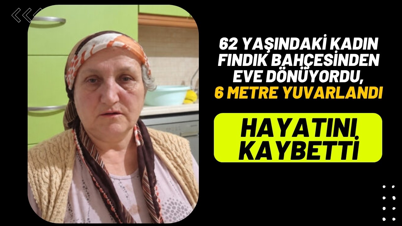 Ordu’da Fındık Hasadı Dönüşü Acı Olay