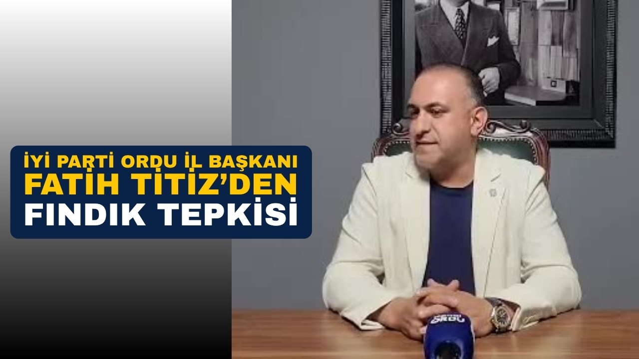 Fatih Titiz’den Fındık Tepkisi: “Tüccarda 52 Randıman, TMO’da 45-46 Randıman Çıkıyor”