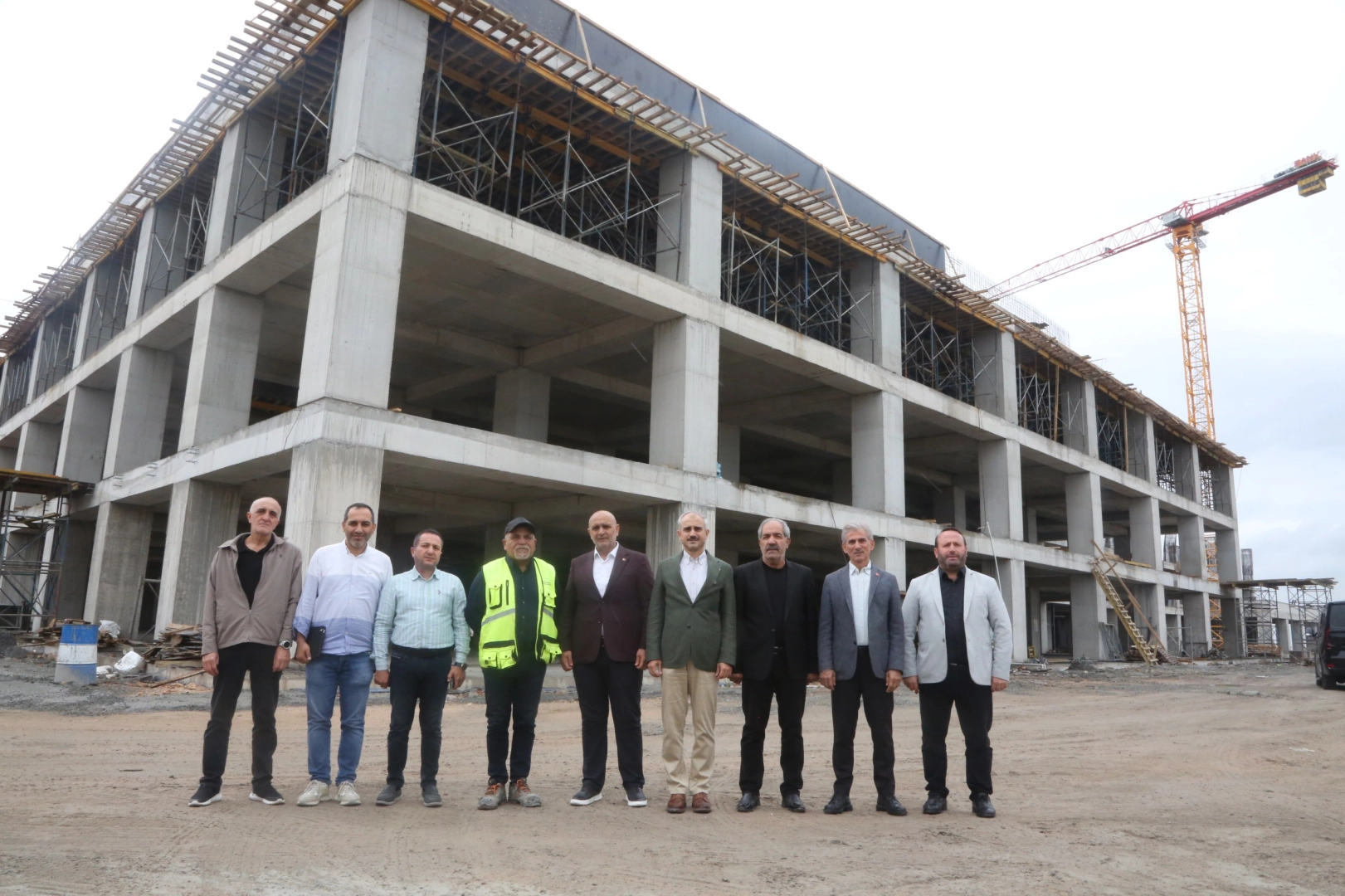 Çayırova Devlet Hastanesi inşaatı yükseliyor