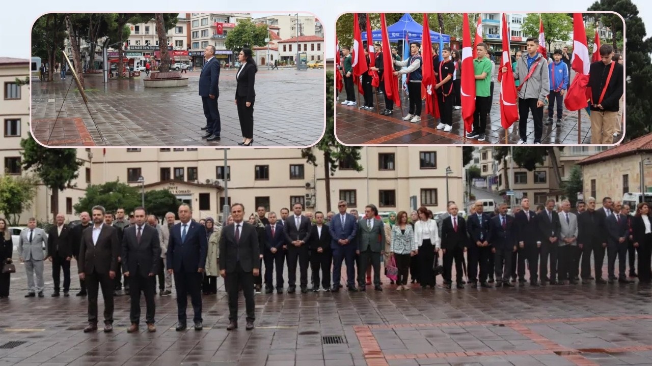 Ünye’de Yeni Eğitim Yılı İçin İlköğretim Haftası Töreni Düzenlendi