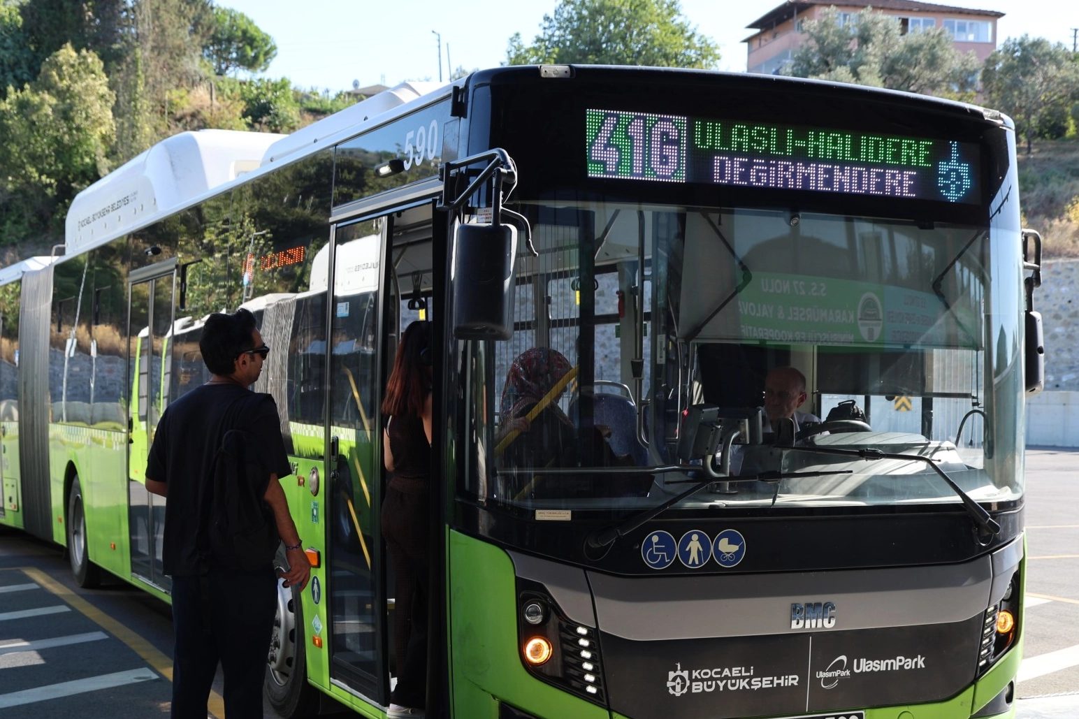 Kocaeli'nin güney aksında 41G ulaşıma nefes oldu