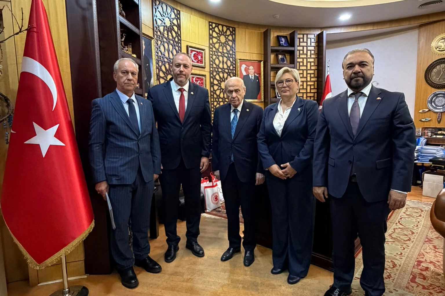 MHP Edirne Teşkilatından Devlet Bahçeli’ye Genel Merkez Ziyareti
