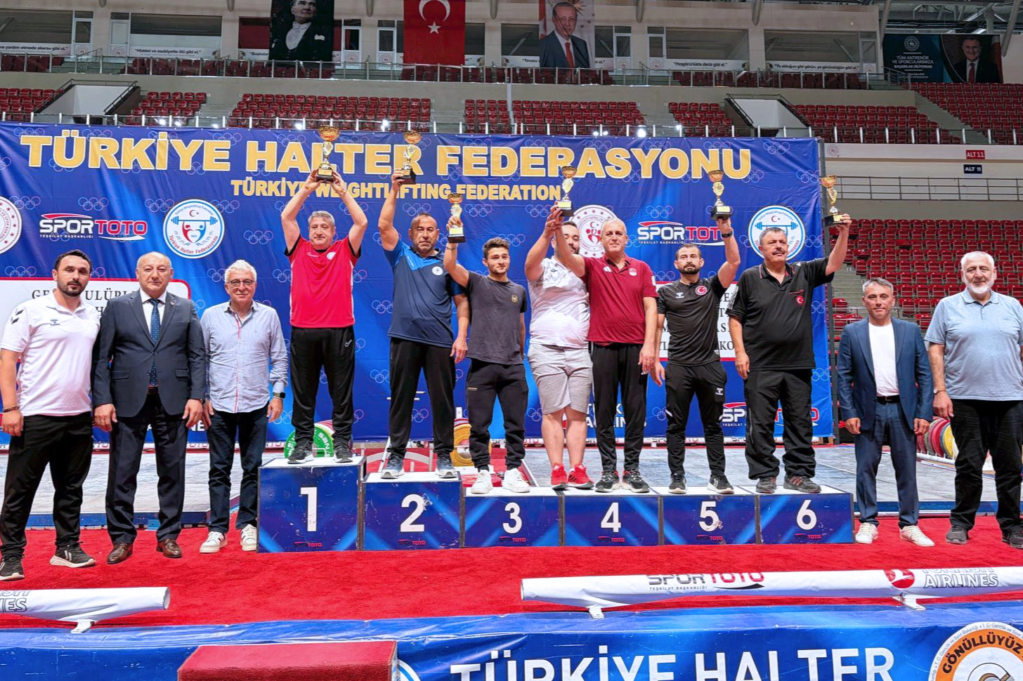 Karatay Belediyespor Halter Takımı Türkiye Şampiyonası’nda Derecelerle Döndü