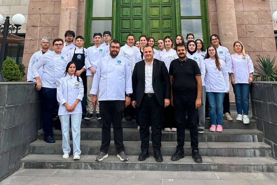 Kayseri Mutfak Akademisi’nde uygulamalı eğitim