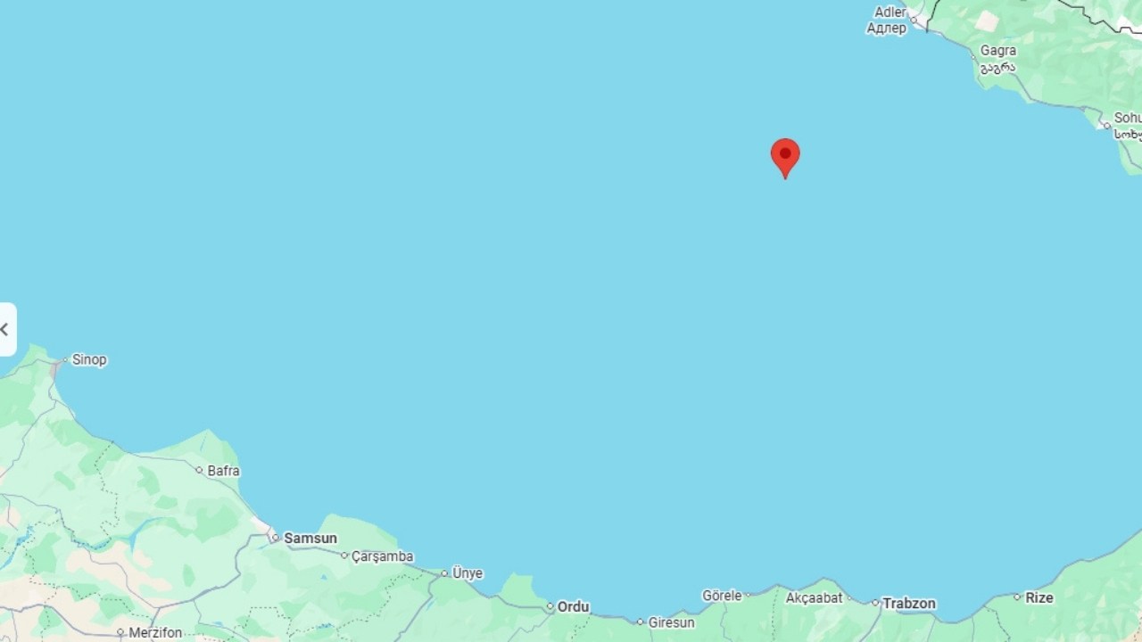 Karadeniz’de 4,1 Büyüklüğünde Deprem! Ordu da Hissedebilecek İller Arasında