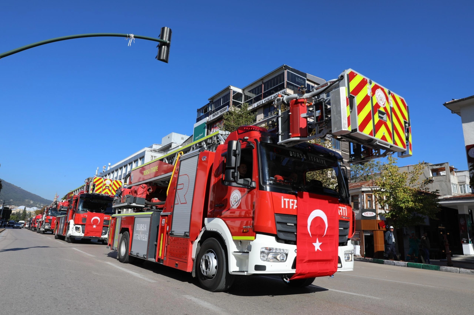 Bursa itfaiye alanında örnek şehir olacak
