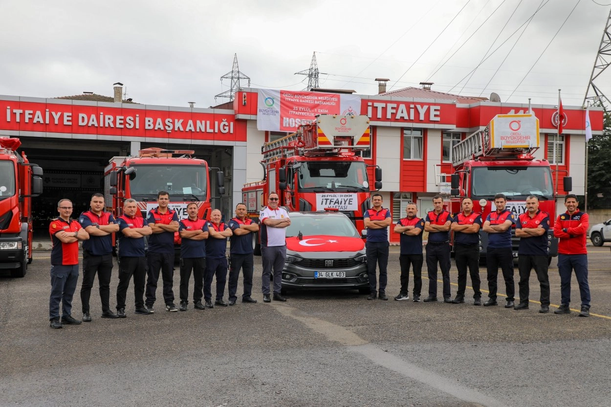 Ordu’da İtfaiye Haftası coşkusu başladı