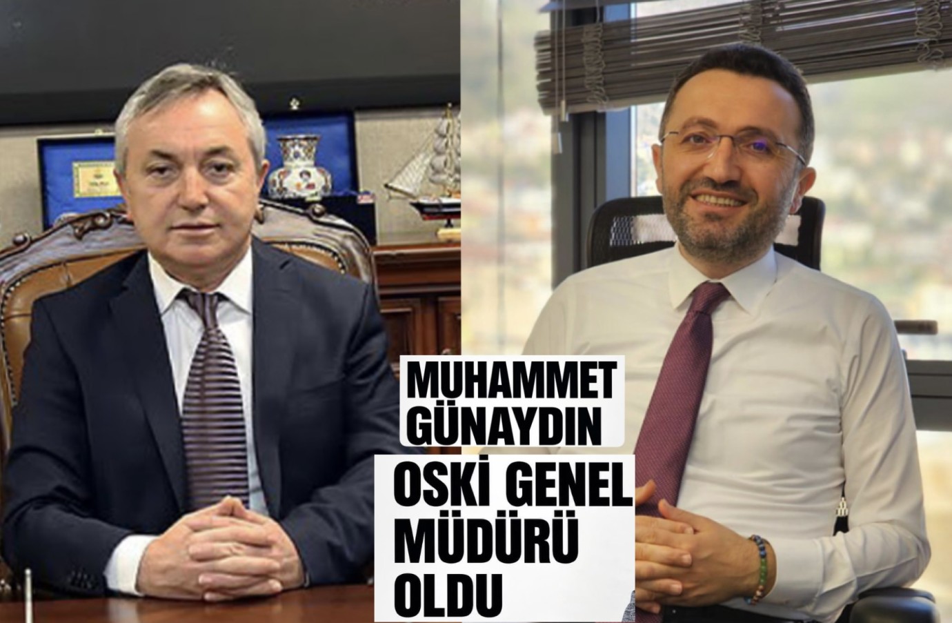 OSKİ’de Görev Değişimi: Yeni Genel Müdür Muhammet Günaydın