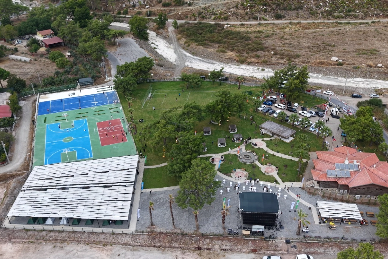 Muğla'da Asparan Kamp ve Spor Tesisleri açıldı
