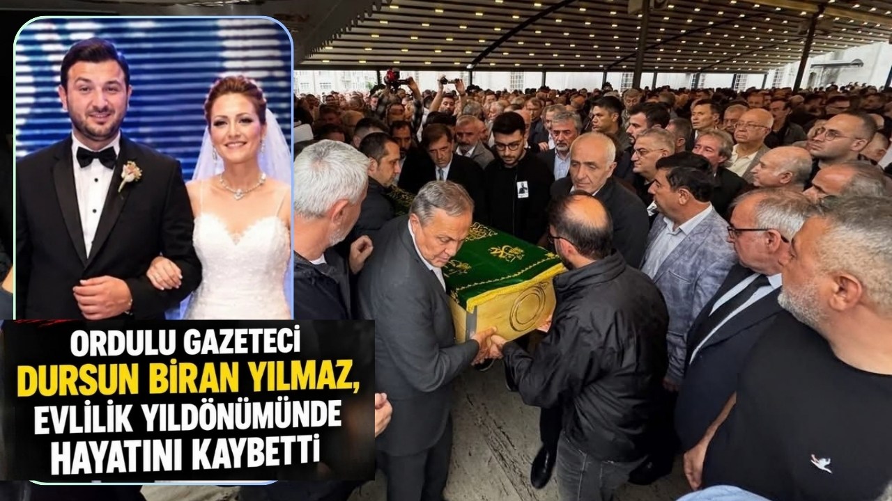 Gazeteci Dursun Biran Yılmaz Evlilik Yıldönümünde Son Yolculuğuna Uğurlandı
