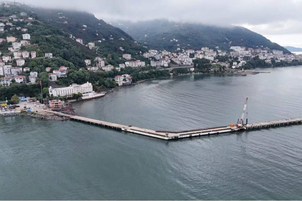Ordu’da Atatürk Rıhtımı güçlendiriliyor