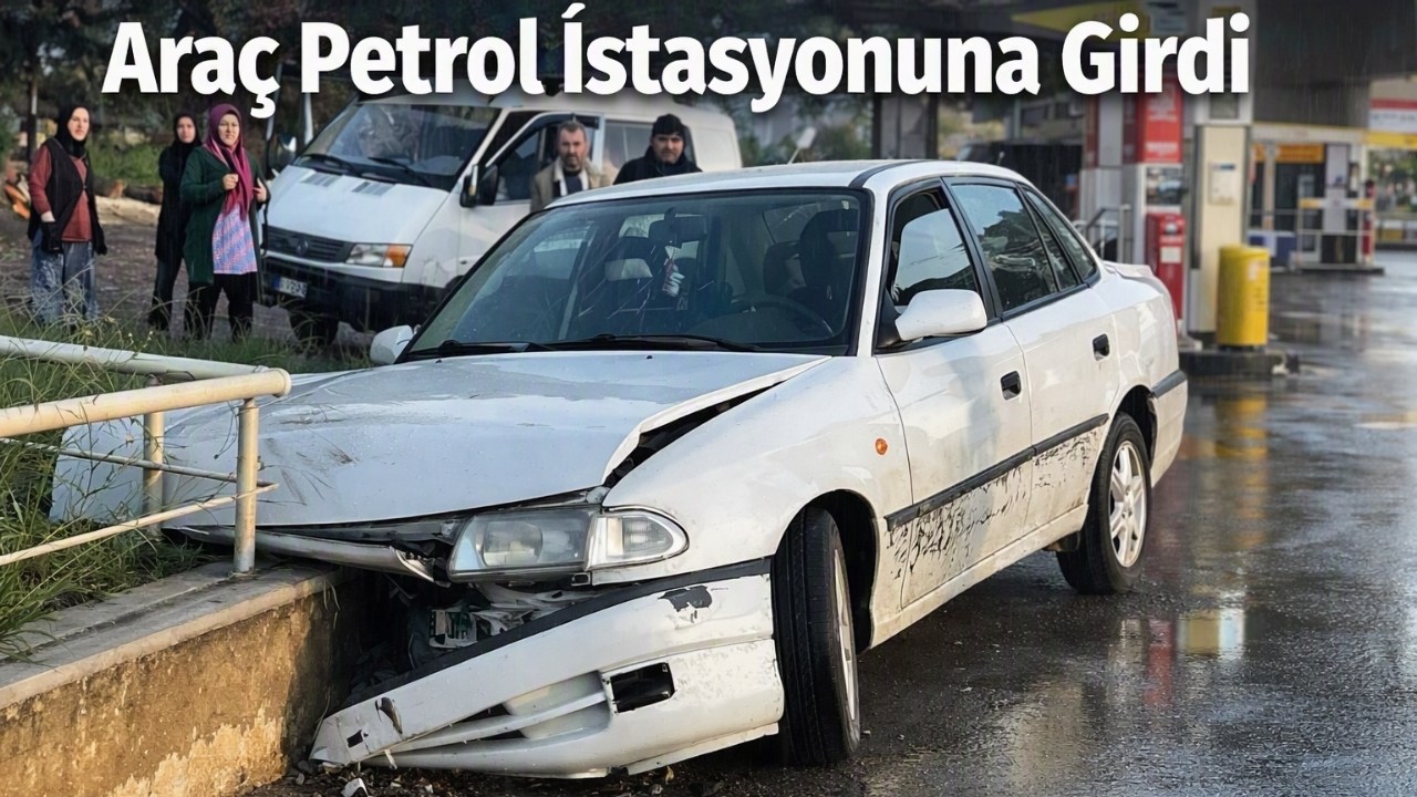 Çatalpınar-Fatsa Yolunda Yağış Kazaya Neden Oldu: 2 Yaralı