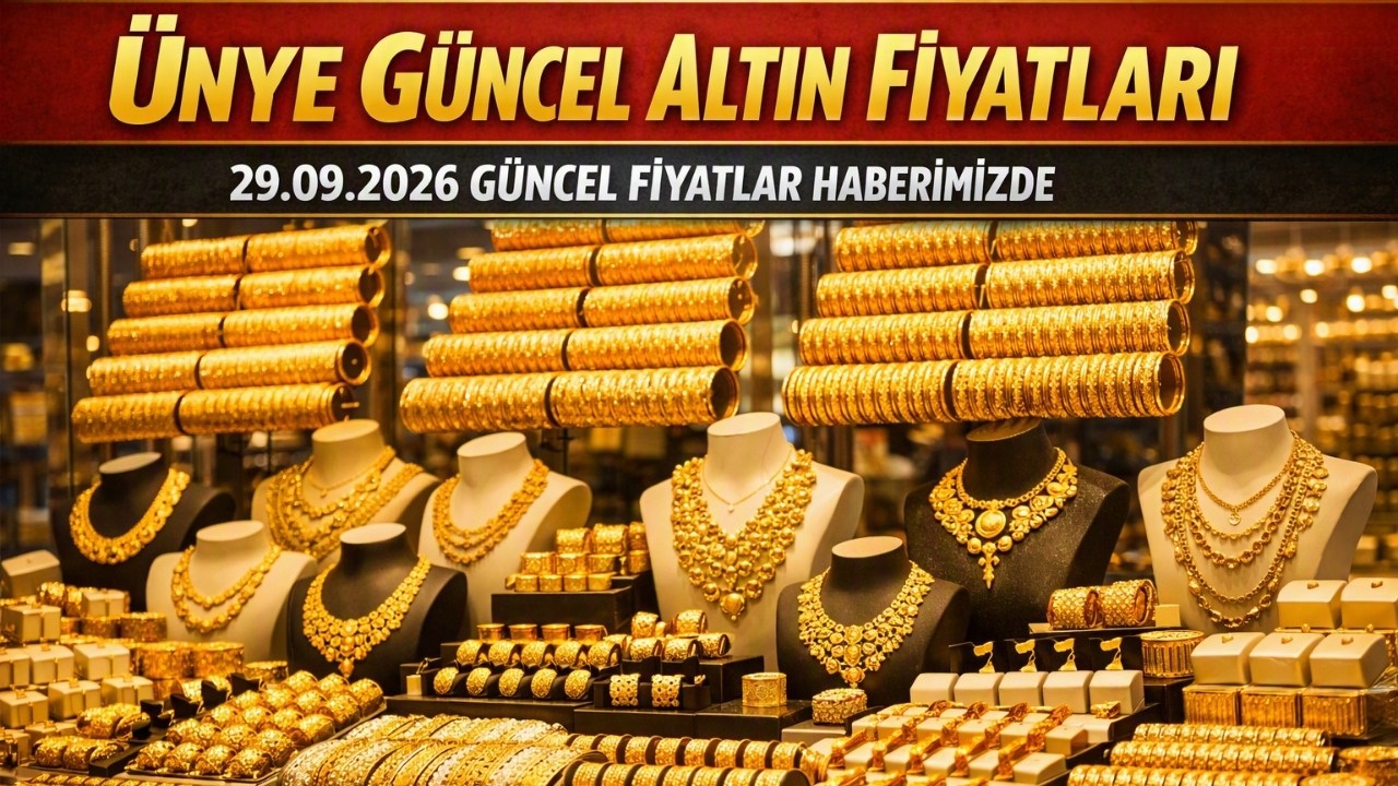 Ünye’de Altın Fiyatları Geriledi: Vatandaşın Gözü Fındıkta
