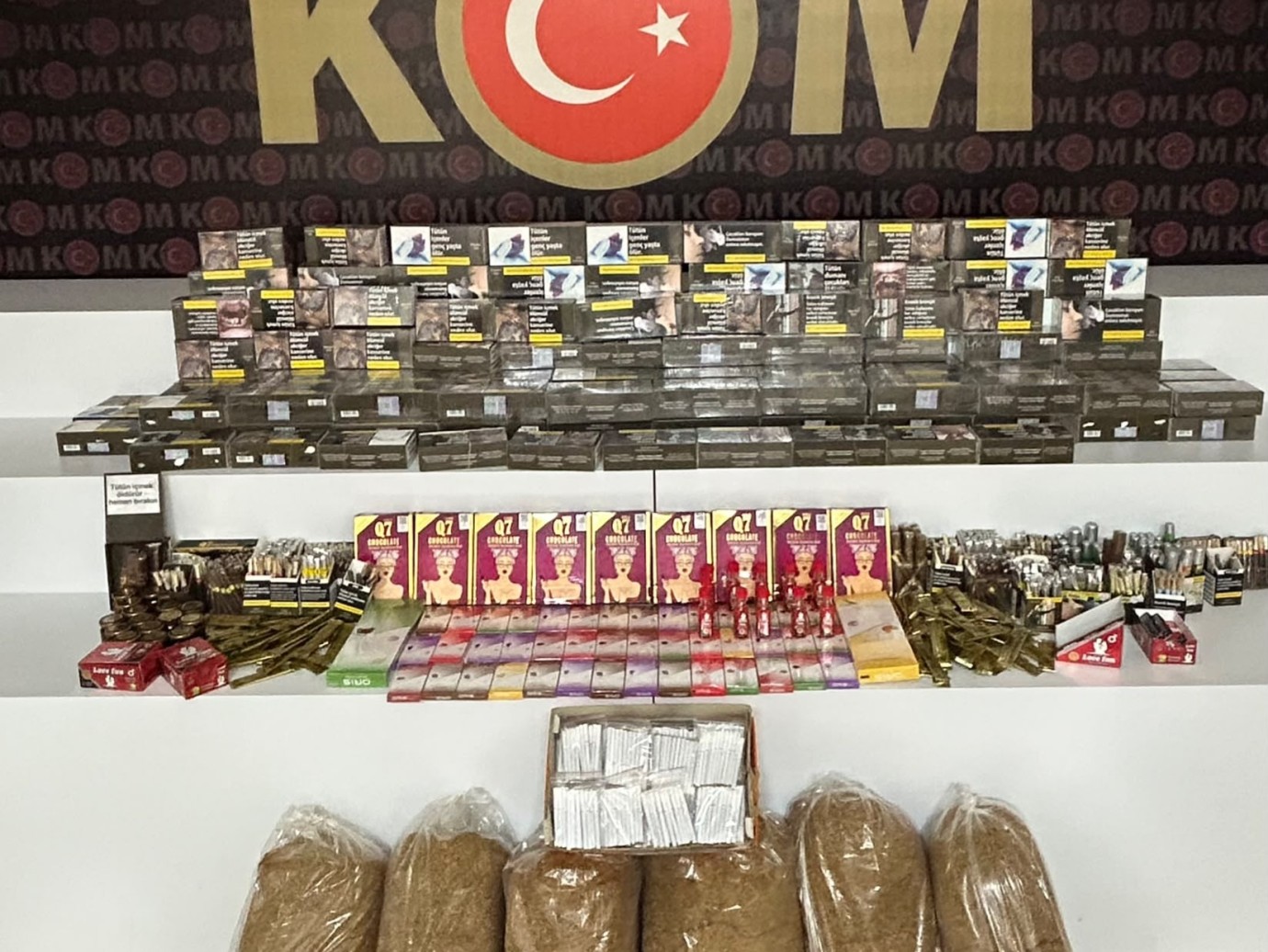Ordu’da Kaçak Tütün Operasyonu: Binlerce Makaron ve 30 Kilo Tütün Ele Geçirildi