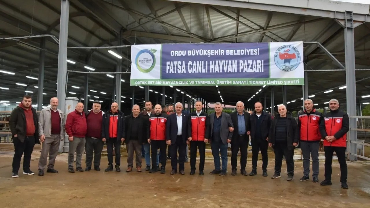 Ordu’da Hayvan Pazarlarında Denetim Sürüyor