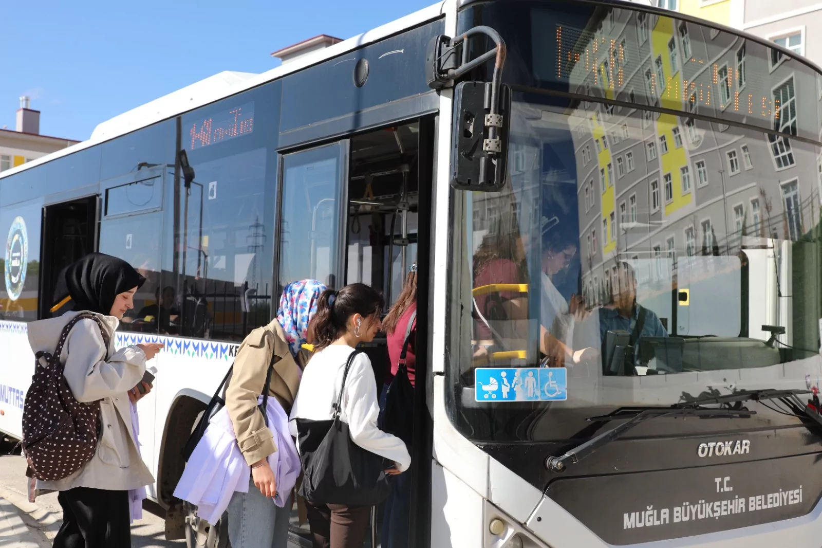 Muğla Kötekli’de öğrencilerin ulaşımını kolaylaştıran düzenleme