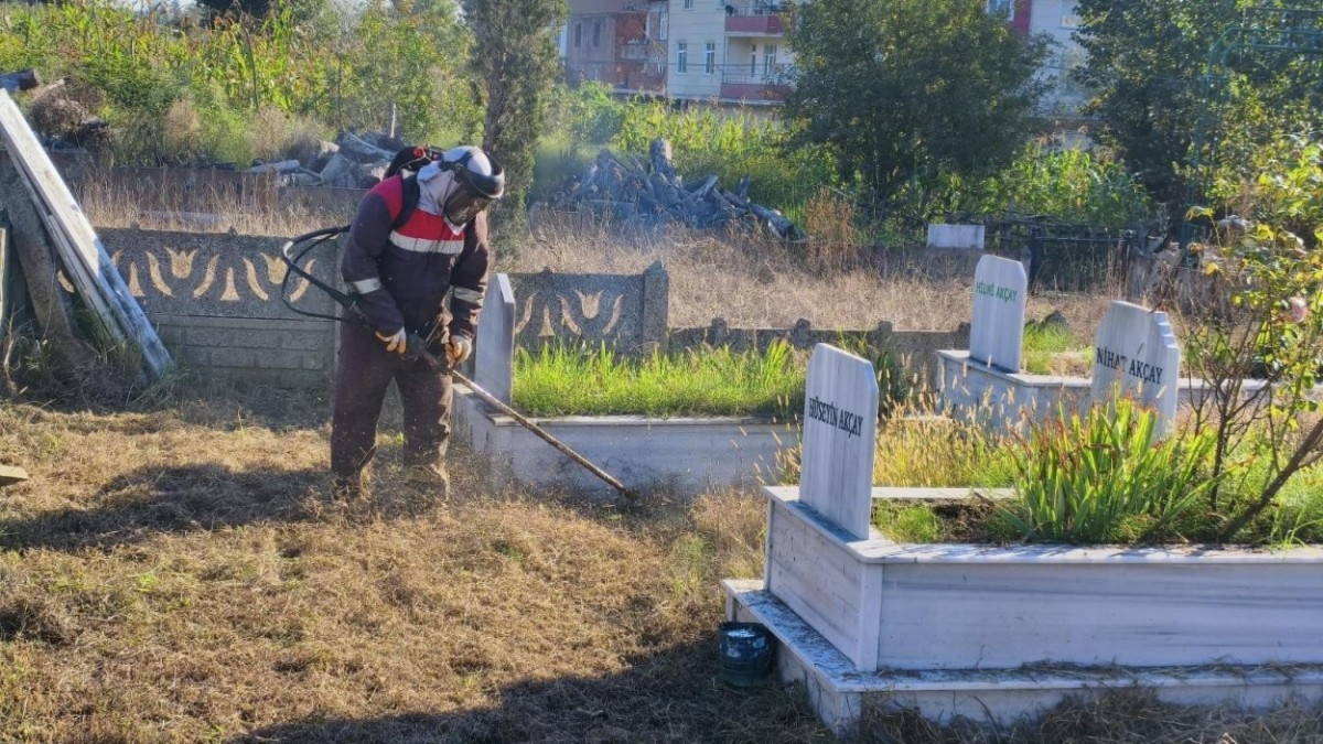 Ordu’da mezarlıklarda kapsamlı düzenleme çalışması