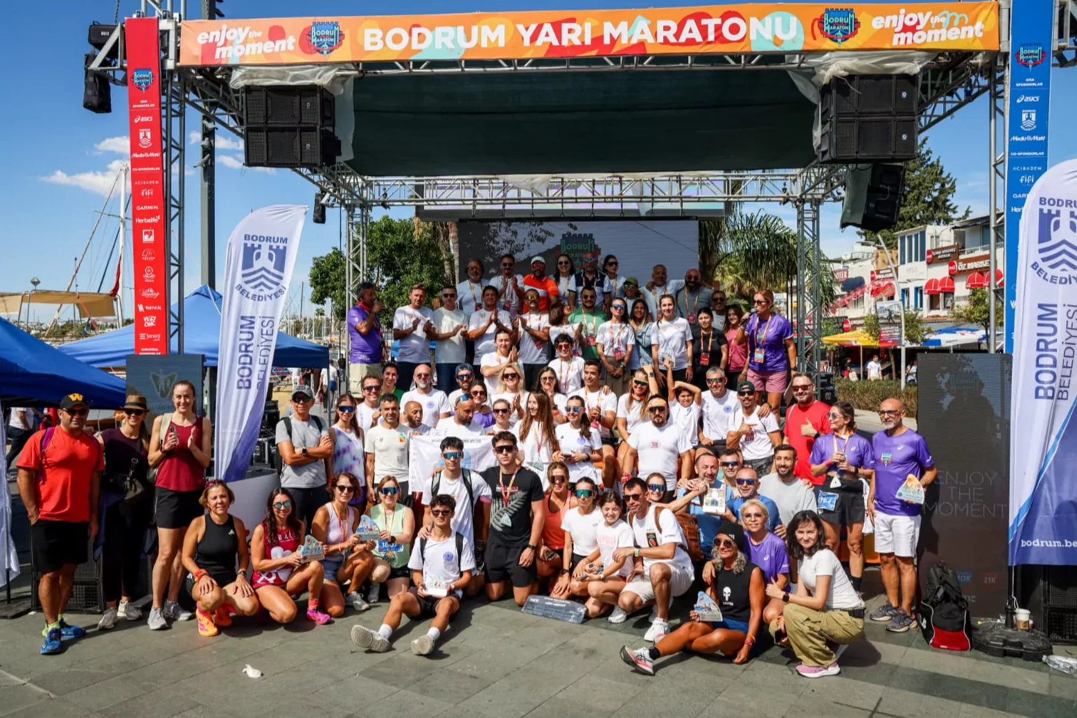 Bodrum Yarı Maratonu’nda 9. buluşma... 23 ülkeden 2 bin 500 sporcu koştu