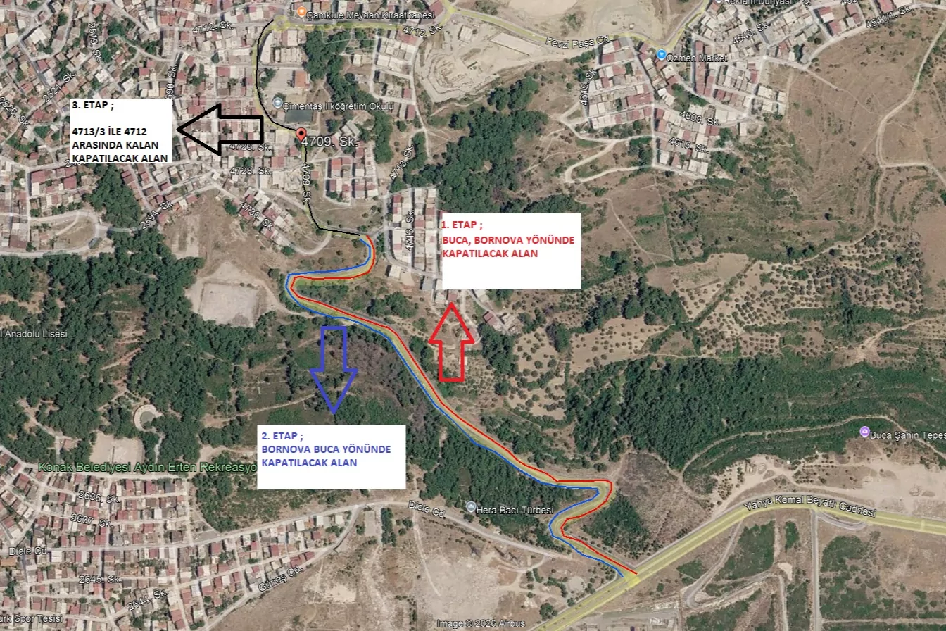 İzmir'de 'Şahin Tepesi' yolunda yenileme başlıyor